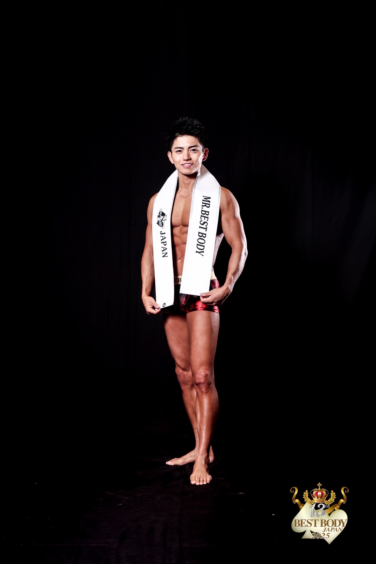 河野泰佑 MR.BEST BODY サッシュ